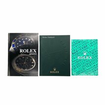 ROLEX ロレックス 空箱 14.00.01 内箱 外箱 取扱説明書 冊子 レザーケース 赤 レッド_画像9