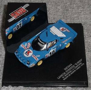 SKC044 1/43 Lancia Stratos K-WAY 10 number car blue 1978 Monte Carlo LANCIA STRATOS