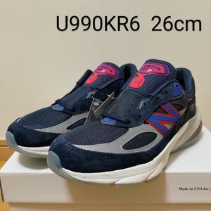 KITH × New Balance 990V6 Ronnie Fieg & MSG "Navy"