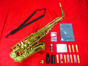  No-brand alto saxophone OJ Petit-custom beautiful goods ( extra attaching )