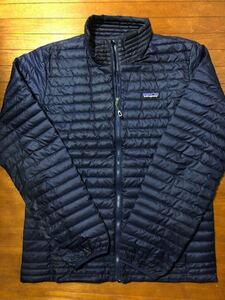  patagonia パタゴニア　ダウンセーター　シャツ　STY84745 Sサイズ ネイビー