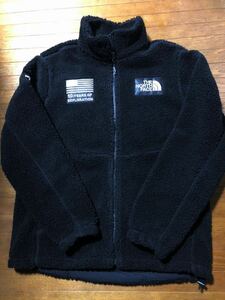 THE NORTH FACE ノースフェイス 50周年モデル フリースジャケット ボア ロゴ 刺繍　海外限定　Lサイズ 美品