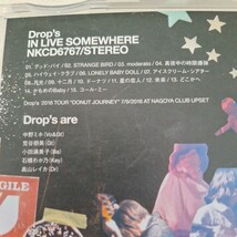 ライブ会場限定？　Drop's IN LIVE SOMEWHERE ドロップス　中野ミホ_画像3