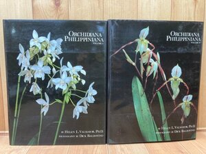 洋書　大型本/フィリピンの蘭　2冊揃/Orchidiana Philippiniana　CEA1119