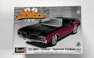 Revell '72Olds Cutlass Supreme 1972　オールズモビル　カトラス　大径　ローライダー マッスルカー　Lowrider Muscle HotRod 　