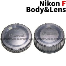 ニコン Fマウント ボディキャップ & レンズリアキャップ 1 Nikon キャップ ボディーキャップ BF-1B BF-1A レンズ裏ぶた LF-4 LF-1 互換品_画像1