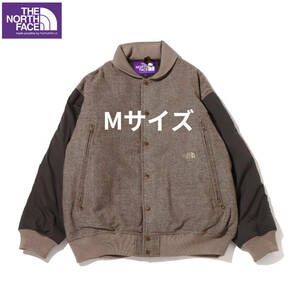 【即完売】22FW ノース フェイス パープルレーベル TNF Herringbone Tweed ヘリンボーン ツイード バーシティ ダウン ジャケット NY2261N