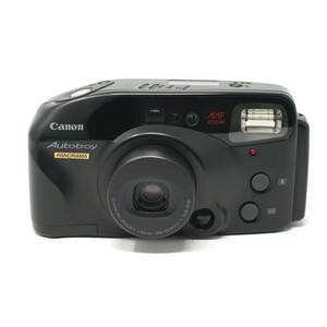 ［並品］Canon Autoboy AiAF Zoom panorama キャノン ズーム パノラマ 35mm コンパクト フィルム カメラ ブラック 動作確認済み