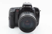 ［並品/作例あり］Canon EOS 5 QD SLR 35mm Camera + EF Zoom Lens 100-300mm キャノン イオス フィルムカメラ ボディー＆レンズ 動作OK_画像2