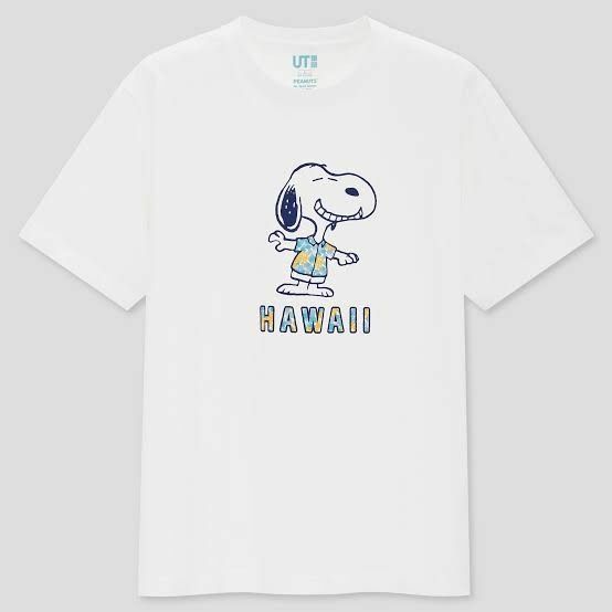 UNIQLO ピーナッツ ハワイ UT グラフィックTシャツ Mサイズ