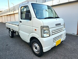 ■車検令和6年4月迄■オートマATキャリイトラック/エアコン/パワステ/タイミングチェーン機関良好軽トラックDA63Tキャリーキャリィ売り切り