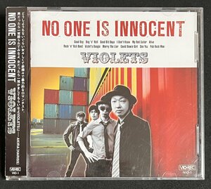 CD　VIOLETS　NO ONE IS INNOCENT　帯付　ヴァイオレッツ 