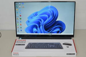 中古一体型パソコン NEC PC-GD164UCAF Windows11+office Core i5-8265U/爆速SSD500GB+HDD1TB/メモリ8GB/DVDドライブ/23.8インチ/WEBカメラ