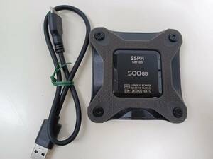 I・O DATA SSPHシリーズ ポータブルSSD 500GB