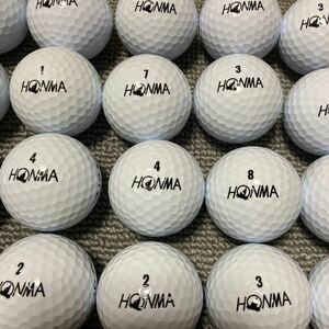 ★厳選美品　HONMA　D1シリーズ　ホワイト　20個　送料520円