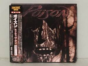 POISON ポイズン / ネイティヴ・タン　　　国内初回盤帯付CD　　　アウターケース、ロゴ・ステッカー付