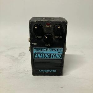 Guyatone グヤトーン ps-006 エコー　アナログエコー　ANALOG ECHO エフェクター　動作未確認　空間系　楽器　