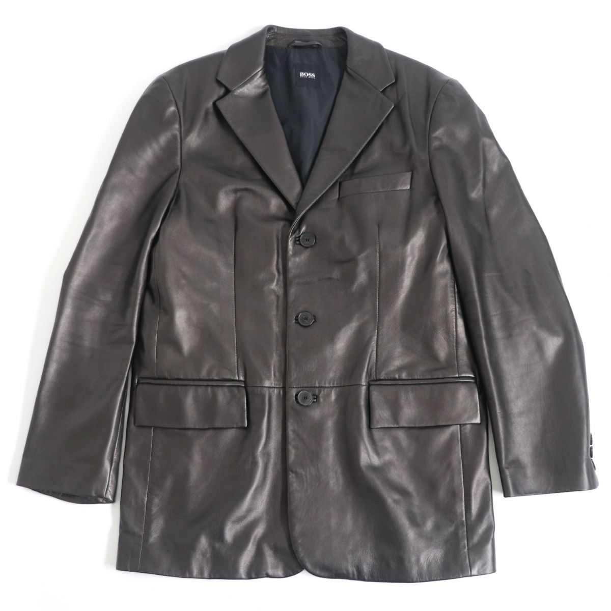 2023年最新】Yahoo!オークション -hugo boss レザー コートの中古品