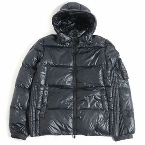 良品□19AW TATRAS/タトラス MTA19A4562 BELBO/ベルボ ロゴワッペン付き フーデッド ダブルジップ ダウンジャケット グレー 05 正規品