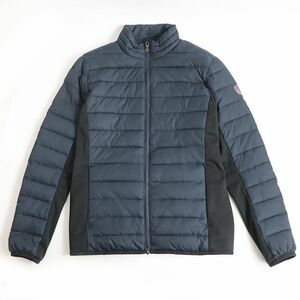 未使用品◆EA7 EMPORIO ARMANI エンポリオアルマーニ 6GPB45 WZIPUP 中綿入り ボンバージャケット ダークグリーン M 正規品 メンズ