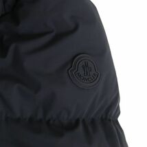 極美品◆21-22AW MONCLER モンクレール AMBOISE アンボワーズ Wジップ フーデッド ダウンジャケット/ブルゾン ブラック 2 正規品 メンズ_画像7