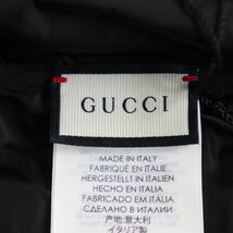 未使用品◆GUCCI グッチ 626382 インターロッキングG ロゴプリント ナイロンコート/レインコート ブラック M メンズ 伊製 袋付き 正規品_画像6