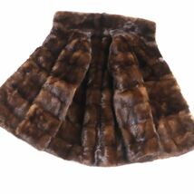 良品▼Nakamura Fur ナカムラファー MINK ミンク 本毛皮コート ブラウン 毛質艶やか・柔らか◎_画像3