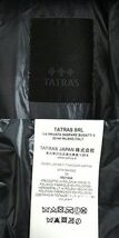 良品□19AW TATRAS/タトラス MTA19A4562 BELBO/ベルボ ロゴワッペン付き フーデッド ダブルジップ ダウンジャケット グレー 05 正規品_画像6