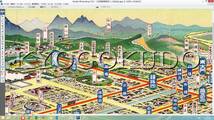 ▲昭和４年(1929)▲韓国▲朝鮮▲ソウル▲京城電気沿線御案内▲吉田初三郎▲スキャニング画像データ▲古地図ＣＤ▲京極堂オリジナル▲送無▲_画像6