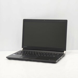 TOSHIBA DynaBook R73/M Core i3-7100U 2.4GHz/16GB/SSD256GB/DVDマルチ/13インチ/OS無/動作未確認【栃木出荷】