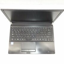 TOSHIBA DynaBook R73/M Core i3-7100U 2.4GHz/16GB/SSD256GB/DVDマルチ/13インチ/OS無/動作未確認【栃木出荷】_画像3