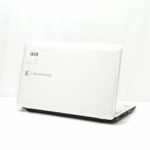 【ジャンク】TOSHIBA DynaBook T351/57CW Core i5-2410M 2.3GHz/4GB/HDD無/Blu-ray/15インチ/OS無/AC無【栃木出荷】_画像2