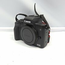 １円～【ジャンク】CANON ミラーレス一眼カメラ EOS Kiss M EF-M18-150 IS STM レンズキット ブラック【栃木出荷】_画像2