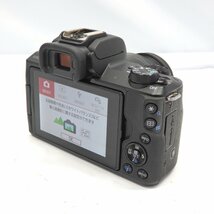1円～ CANON ミラーレスカメラ EOS Kiss M EF-M15-45 IS STM レンズキット ブラック【栃木出荷】_画像4