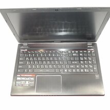 【ジャンク】MSI MS-16GF Core i7-4720HQ 2.6GHz/8GB/HDD1TB/DVDマルチ/15インチ/OS無【栃木出荷】_画像3