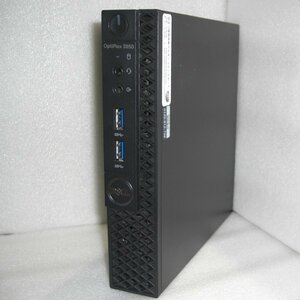 DELL OptiPlex 3050 Micro Core i5-7500T 2.7GHz/8GB/SSD256GB/OS無/動作未確認【福岡出荷】