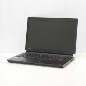 【ジャンク】TOSHIBA DynaBook R73/M Core i3-7100U 2.4GHz/8GB/SSD256GB/DVDマルチ/13インチ/OS無【栃木出荷】