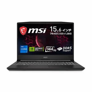 1円～【メーカー再生品】 MSI Pulse GL66 12UGSZOK Core i7-12700H/32GB/SSD1TB/Windows11Pro/15インチ/GeForce RTX 3070Ti【同梱不可】