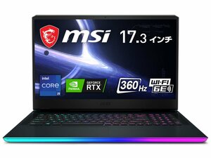 1円～ ゲーミングPC【メーカー再生品】MSI GE76 Raider 11UH Core i9 11980HK 32GB/SSD1TB/Windows10Pro/GeForce RTX 3080【同梱不可】