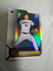 2022 TOPPS NPB BOWMAN CHROME BASE silver REFRACTOR 森木大智 阪神タイガース RC