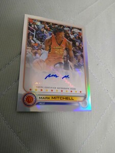 2022 TOPPS McDONALD‘S ALL AMERICAN CHROME BASKETBALL silver AUTO MARK MITCHELL