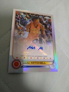 2022 TOPPS McDONALD‘S ALL AMERICAN CHROME BASKETBALL silver AUTO MARK MITCHELL