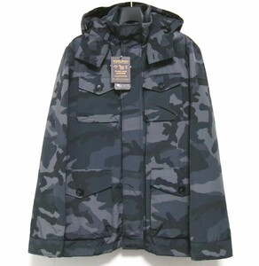 新品★WOOLRICH ウールリッチ★3way マウンテンジャケット★ダウンベストライナー付★フード グレー カモ RAMAR CLOTH★Thenore Teflon★XL