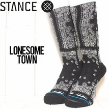 [クリックポスト対応] ソックス 靴下 STANCE スタンス LONESOME TOWN SOCKS A556D23LON　L（27cm-31cm）_画像1