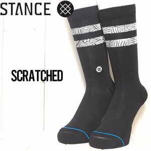 [クリックポスト対応] ソックス 靴下 STANCE スタンス SCRATCHED SOCKS A555D23SCR　M（24cm-26cm）