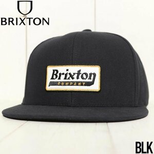 スナップバックキャップ 帽子 BRIXTON ブリクストン STEADFAST HP SNAPBACK CAP 10981 BLK