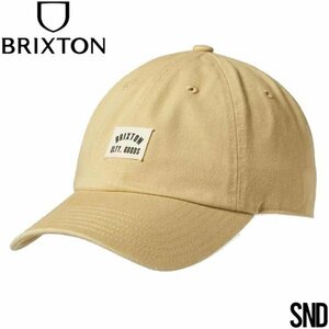 【送料無料】ストラップキャップ 帽子 BRIXTON ブリクストン WOODBURN LP CAP 11588 日本代理店正規品 SND