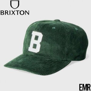 【送料無料】ストラップキャップ 帽子 BRIXTON ブリクストン BIG B MP CAP 11158 日本代理店正規品 EMR