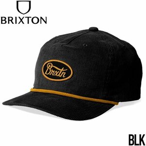 【送料無料】スナップバックキャップ 帽子 BRIXTON ブリクストン PARSONS NETPLUS MP SNPK 11602 日本代理店正規品　BLK