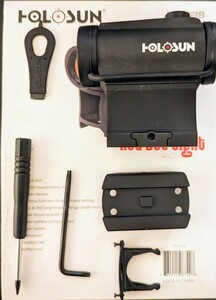 holosun hs403b ホロソン　ドットサイト　aimpoint eotech trijicon pvs peq wilcox t1 m4 hk 416 